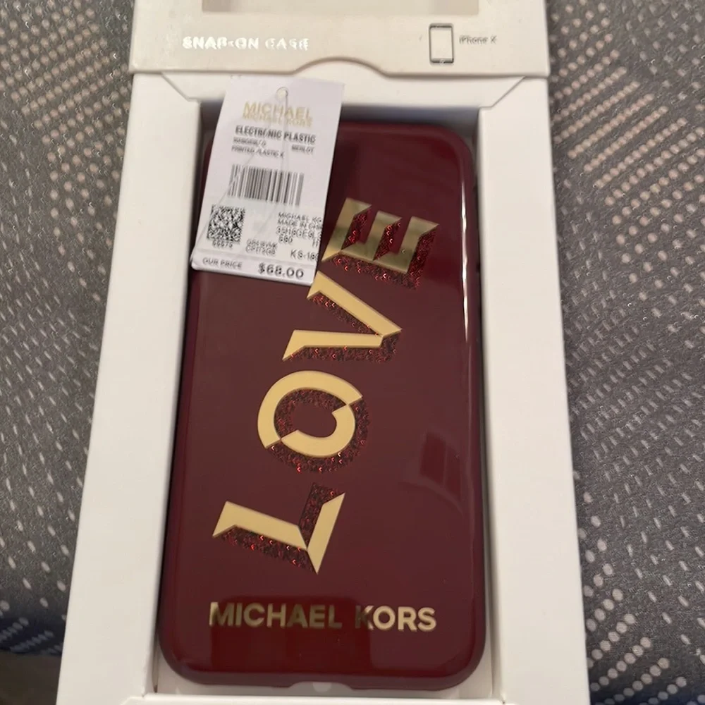 Michael Kors iPhone X Cover